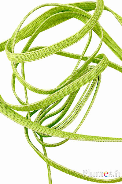 Elastische hoofdband - breedte 5 mm - limoengroen